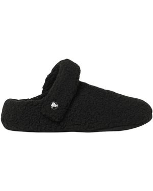 Crocs™ Gezellige Sherpa Clog Pantoffels - Zwart