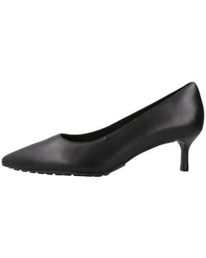 Clarks Schoenen ,Zwart ,Leer Adela Court