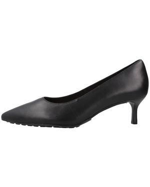 Clarks Schoenen ,Zwart ,Leer Adela Court