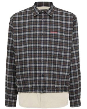 DSquared² Stijlvolle Overhemden Collectie - Grijs