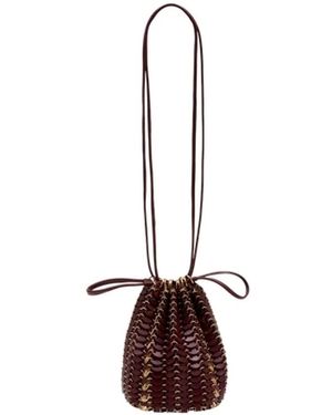 Rabanne Bucket Bags - Rojo