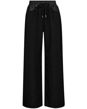 Haute L'Amitié Wide Trousers - Black