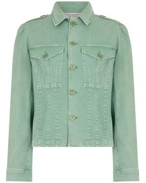 Philosophy Di Lorenzo Serafini Denim Jackets - Green