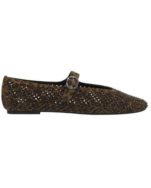 Kurt Geiger Schoenen ,Bruin ,Leer Mayfair Ballerina - Groen