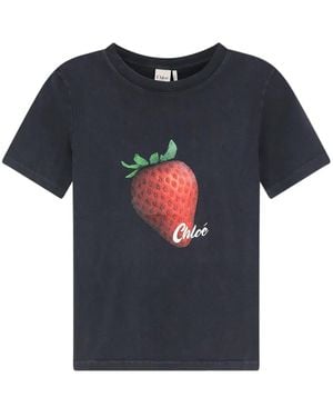Chloé T-Hemden - Blauw