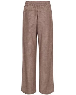 co'couture Broeken ,Bruin ,Katoen Jihocc Stripe Pantalon