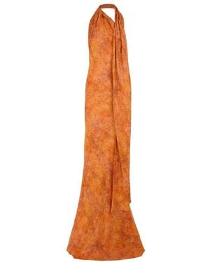 Cortana Gowns - Marrone