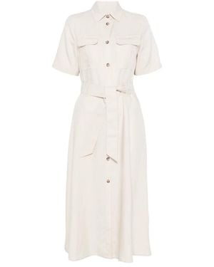 Woolrich Shirt Dresses - Bianco