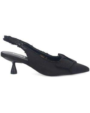 Jeannot Schoenen ,Zwart ,Zwarte Elegante Collectie - Blauw