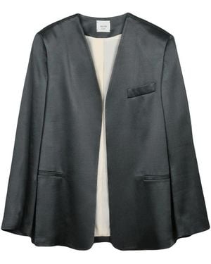 Alysi Satinjacke - Schwarz