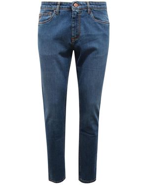 Harmont & Blaine Slim Fit Jeans - Blue