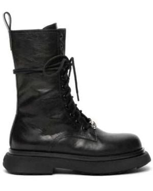 3Juin Lace-Up Boots - Negro