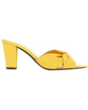 Saint Laurent Schoenen ,Geel ,Heeled Mules