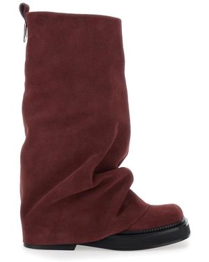 The Attico High Boots - Rood