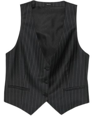 Tom Ford Lederweste - Schwarz