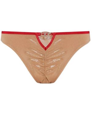 DIESEL Ondergoed ,Rood ,Ribbed Seamless Bralette