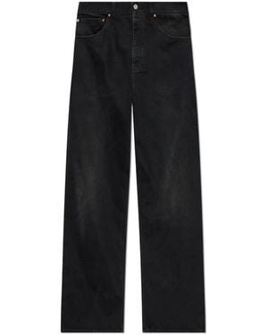 Vetements Loose-Fit Jeans - Black