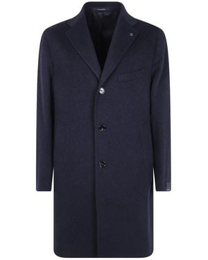 Tagliatore Single-Breasted Coats - Blauw