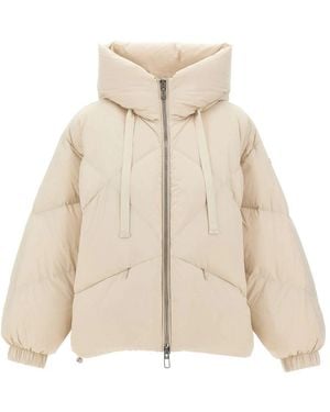DUNO Jassen ,Wit ,Nylon Peggie Down Jacket - Naturel