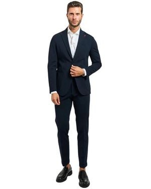 MULISH Blaue Kleider Mit Slim Fit Anzug