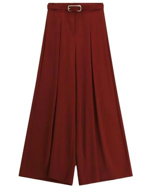 Imperial Wide Trousers - Red