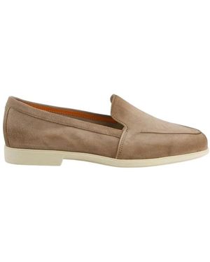 Santoni Loafers - Natural