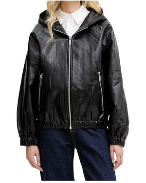 Michael Kors Light Jackets - Negro