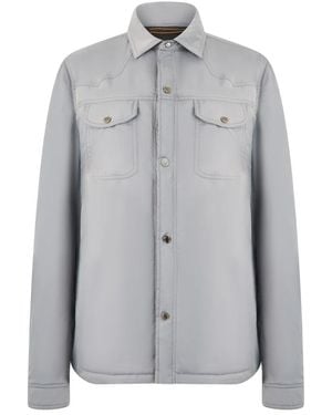 Moorer Casual Shirts - Grey