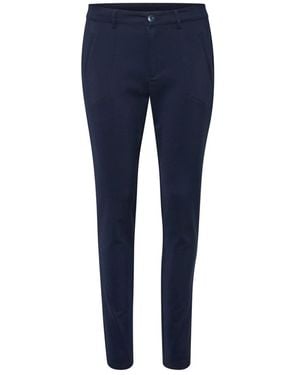 Kaffe Slim-Fit Trousers - Blue