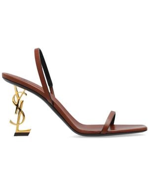 Saint Laurent High Heel Sandals - Brown