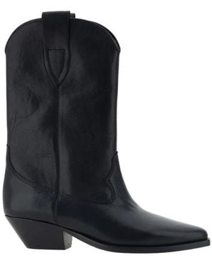 Isabel Marant Cowboy Boots - Black