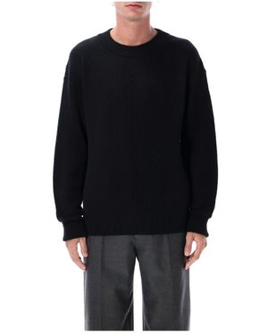 Lemaire Round-Neck Knitwear - Negro