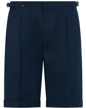 Moorer Casual Shorts - Blue