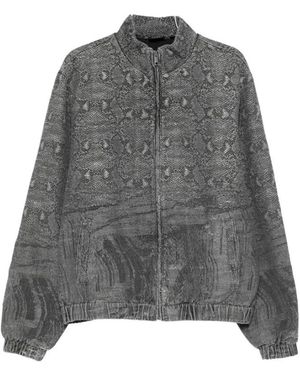 Daily Paper Snake Track Jacket - Grijs