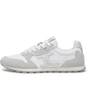 Candice Cooper Schoenen ,Wit ,Suède Plume 3 Sneaker
