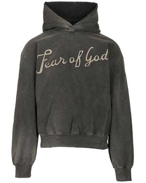 Fear Of God Hoodies - Grey