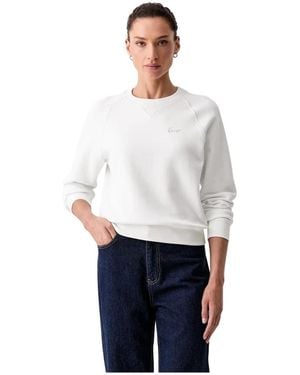 KENZO Signature Geborduurd Sweatshirt - Wit