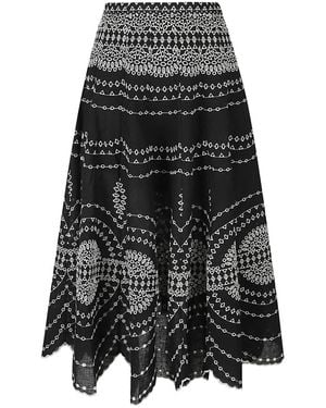 Charo Ruiz Midi Skirts - Noir