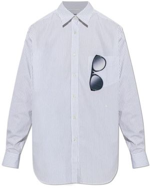 Moschino Pocket Shirt - Blauw