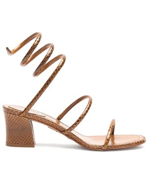 Rene Caovilla High Heel Sandals - Rosa