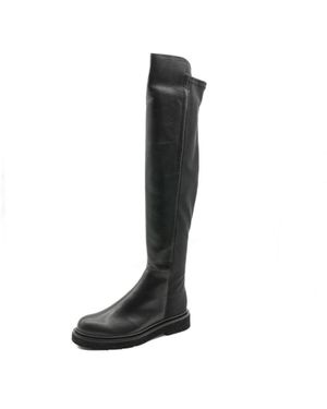 Guglielmo Rotta Over-Knee Boots - Negro