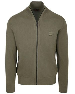 BOSS Cardigan - Grün
