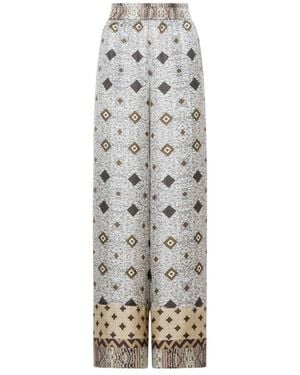 Pierre Louis Mascia Wide Trousers - Grey