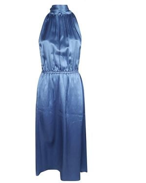 Crida Milano Midi Dresses - Blue