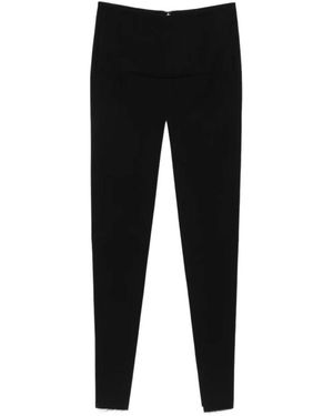 Rick Owens Zwarte Rok Gesneden Stijl