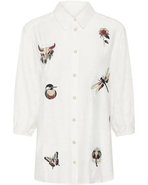 Cream Shirt - Wit