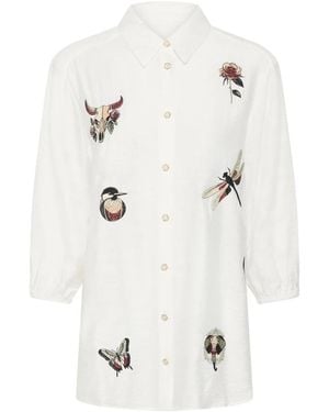 Cream Shirt - Wit
