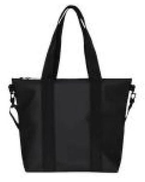 Rains Mini Tote Tas - Zwart