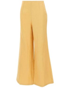 Faithfull the Brand Wide Trousers - Amarillo