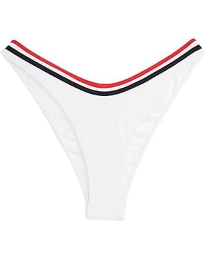 Tommy Hilfiger High Leg Cheeky - Wit